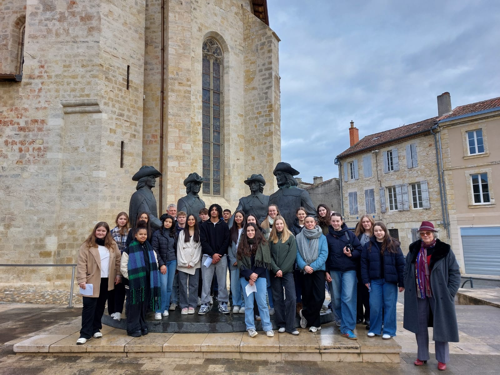 Erasmus+ uitwisseling met Condom (zondag 9/2/25 tot en met zaterdag 15/2/25)